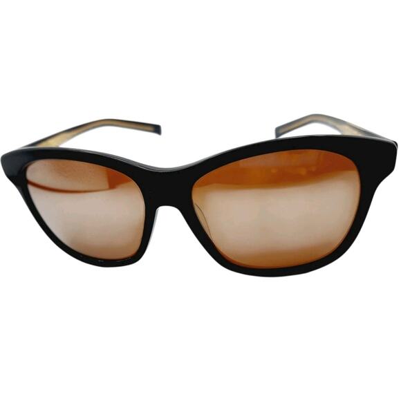 COSTA DEL MAR Sarasota Polarized Sunglasses Shiny Black Cat Eye Copper SAR11 - Picture 1 of 16